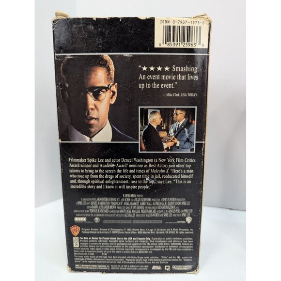 VHS Tapes Box Sets Malcolm X, Gone With The Wind & Titanic Read - Picture 4 of 8